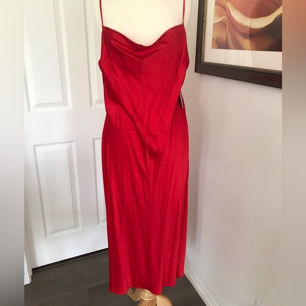 Red Slip Dress
